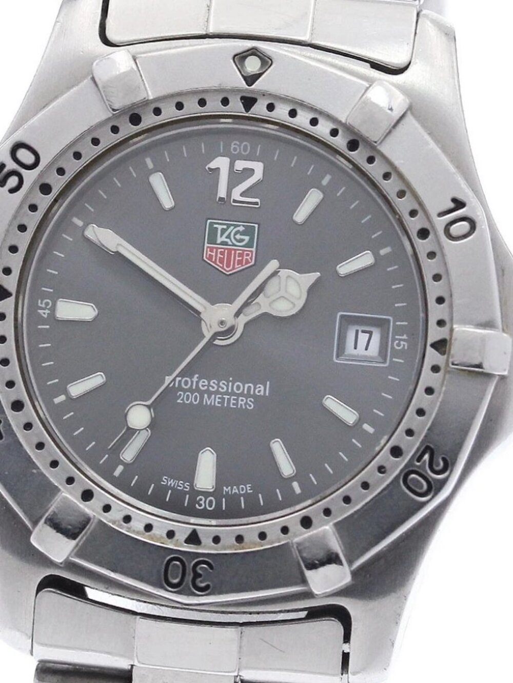 TAG HEUER Professional 200 WK1315 Date gray Dial Quartz Ladies Watch